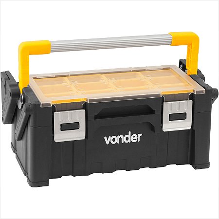 Caixa Plástico para Ferramentas 48,0 x 24,0 x 20,0 - Vonder