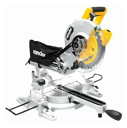 Serra de esquadria 10" com braço telescópico SEV 1810T 127V Vonder