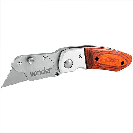 Estilete trapezoidal dobrável 150 mm - Vonder