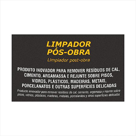 Limpador pós-obra 1 litro - Vonder
