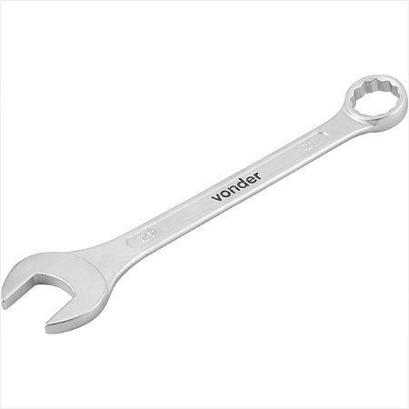 Chave combinada 29 mm aço cromo vanádio reta - Vonder