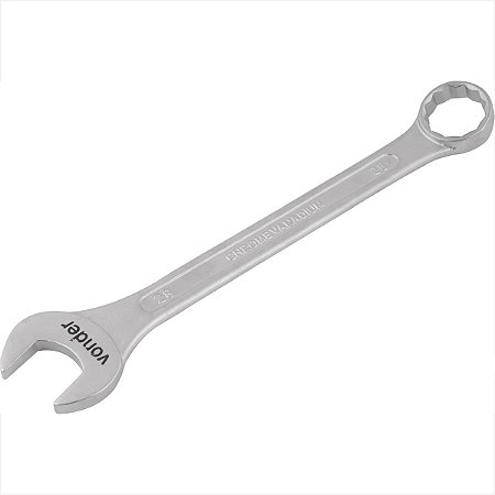 Chave combinada 28 mm aço cromo vanádio reta - Vonder