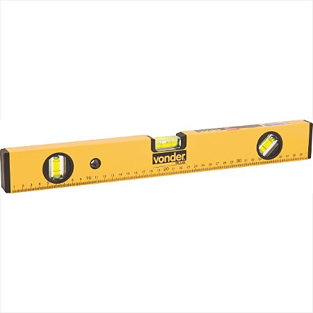 Nível de alumínio 16" com base magnética - Vonder Plus