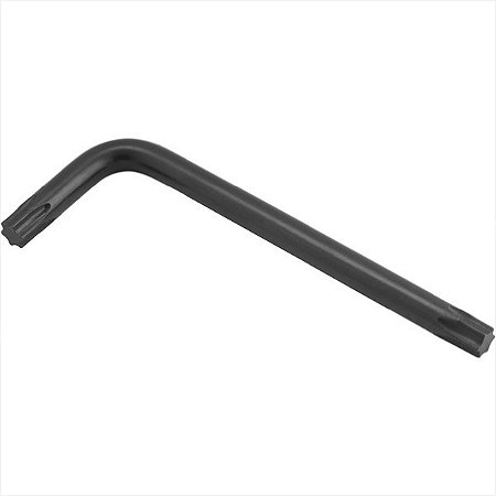 Chave hexalobular tipo L T55 com 5 peças - Vonder