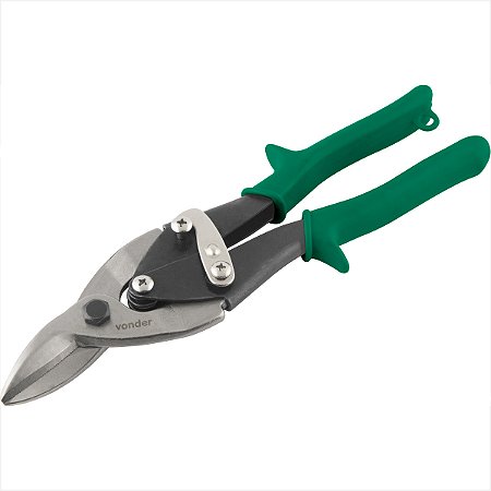 Tesoura 10" para chapas modelo aviação corte à direita VD 10D Vonder