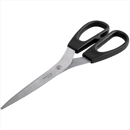 Tesoura multiuso reta com cabo plástico TR 215 - Vonder