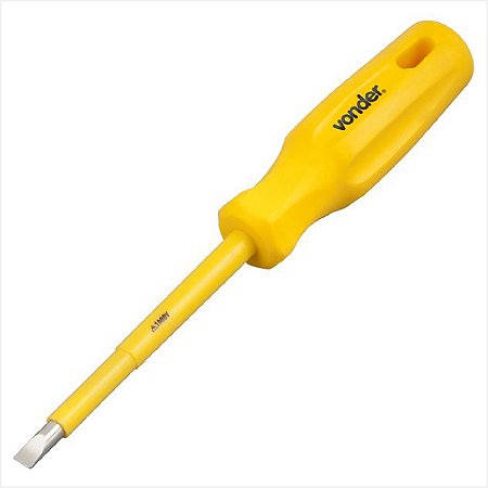 Chave de fenda haste isolada aço cromo vanádio 5/16" x 6" Vonder