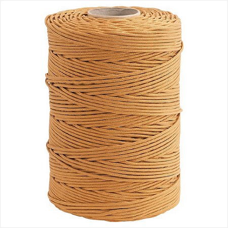 Corda caminhoneiro trançada 6 mm x 180 m ouro - Vonder