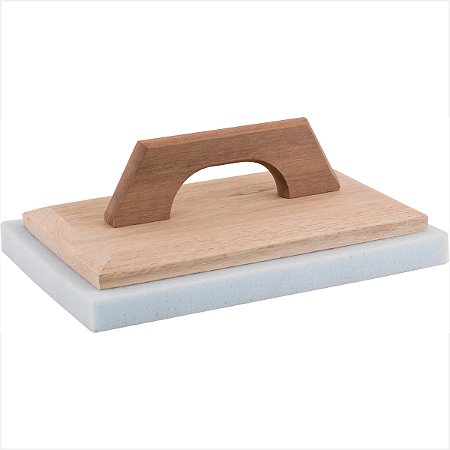 Desempenadeira de madeira com espuma 200 mm x 300 mm Vonder