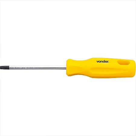 Chave hexalobular T30 com cabo reto - Vonder