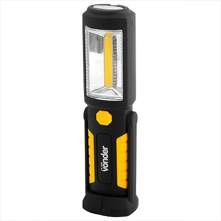 Lanterna recarregável de inspeção 2 W COB + 3 LEDs LR 180I Vonder