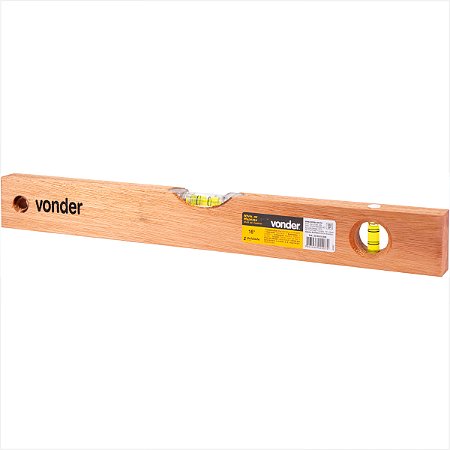 Nível de madeira 16" - Vonder