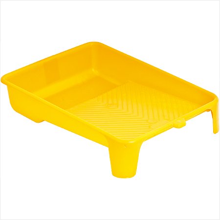 Bandeja plástica amarela para rolos de 23,0 cm - Vonder