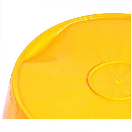Balde de plástico extraforte 12 litros amarelo - Vonder