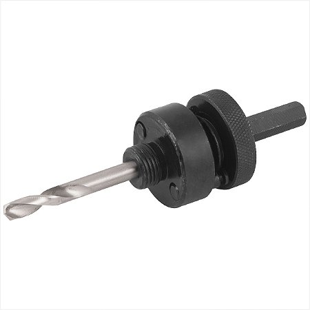 Suporte serra copo 32 a 150 mm com broca piloto haste de 11/32" - Vonder