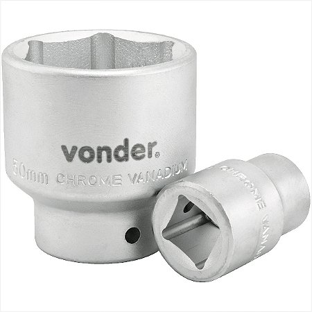 Soquete sextavado com encaixe de 3/4" 19 mm - Vonder