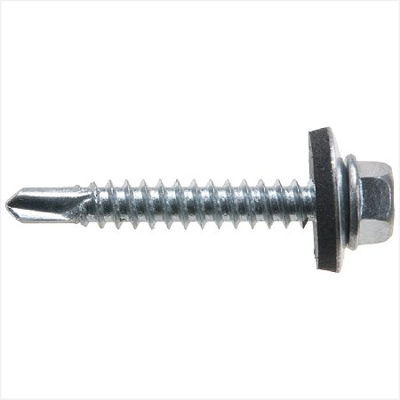 Parafuso autobrocante sextavado 5,5 mm x 1.1/2" com 100 peças - Vonder