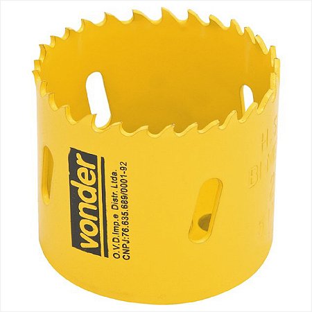 Serra copo de aço rápido 32 mm - 1.1/4" - Vonder