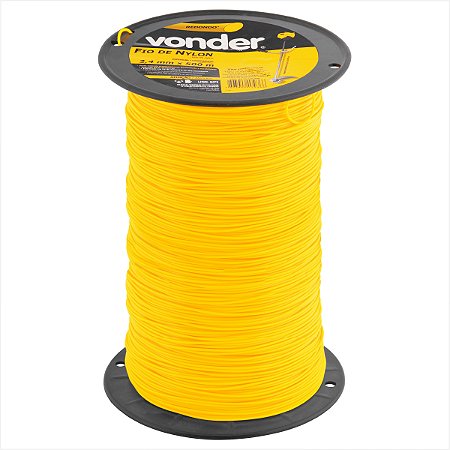 Fio de nylon 2,4 mm x 500 m redondo - Vonder