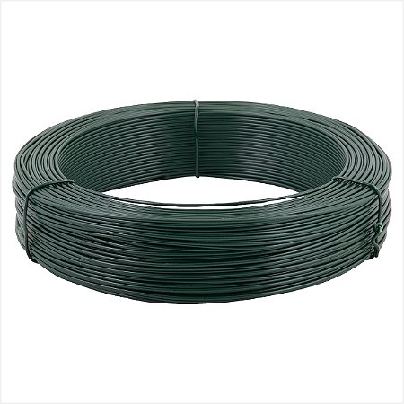 Arame revestido com PVC verde BWG 20 1 kg - Vonder