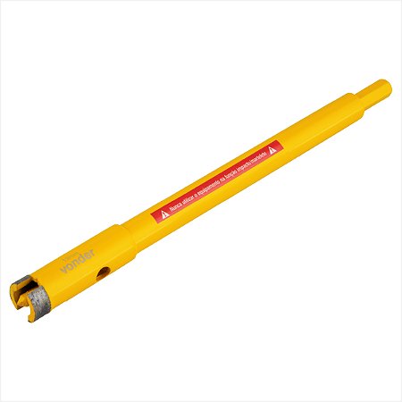 Serra copo diamantada 19 mm com haste - Vonder