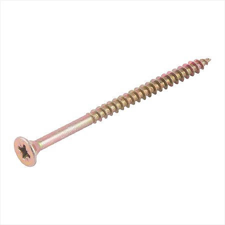 Parafuso madeira chipboard cabeça chata fenda 6,0 mm x 90,0 mm - Vonder