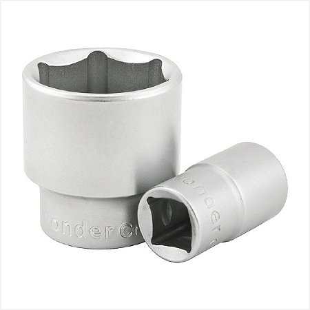Soquete sextavado com encaixe de 1/2" 27 mm - Vonder