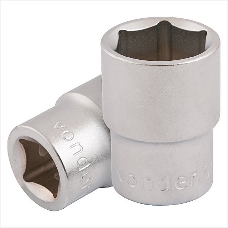 Soquete sextavado com encaixe de 1/2" 20 mm - Vonder
