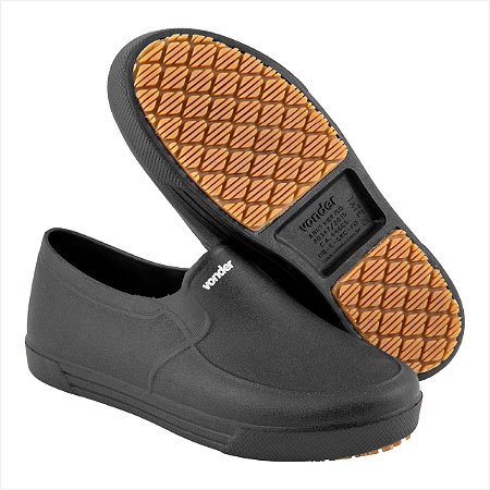 Sapato ocupacional classic sem salto preto n° 42 - Vonder
