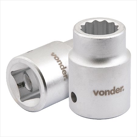 Soquete estriado com encaixe de 3/4" 1.7/16" - Vonder