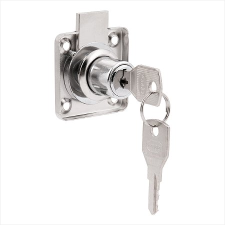 Fechadura para gaveta 22 mm com 2 chaves - Vonder