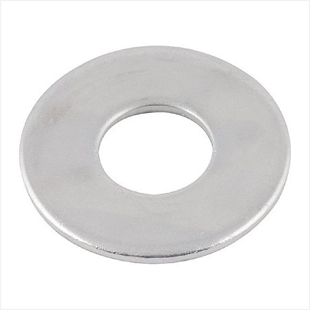 Arruela lisa 3/16" zincada 100 peças - Vonder