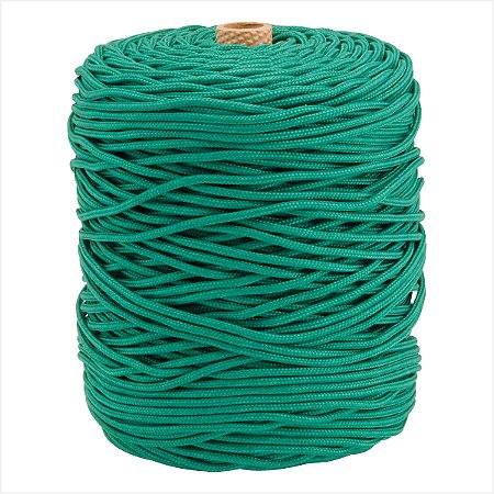 Corda multifilamento trançada 3,0 mm x 277 m verde - Vonder