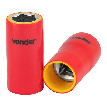Soquete sextavado isolado encaixe de 1/2" 14,0 mm IEC60900 - Vonder