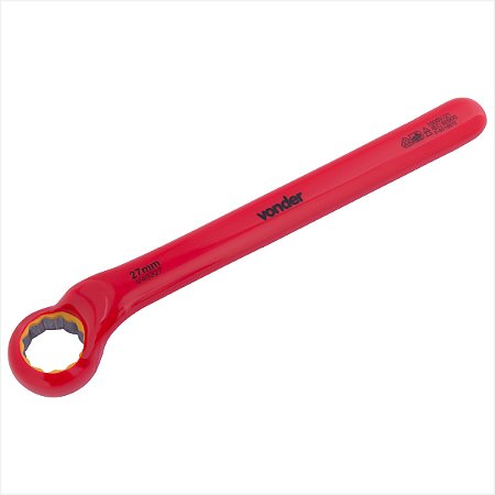 Chave estrela 27 mm uma boca isolada IEC60900 - Vonder
