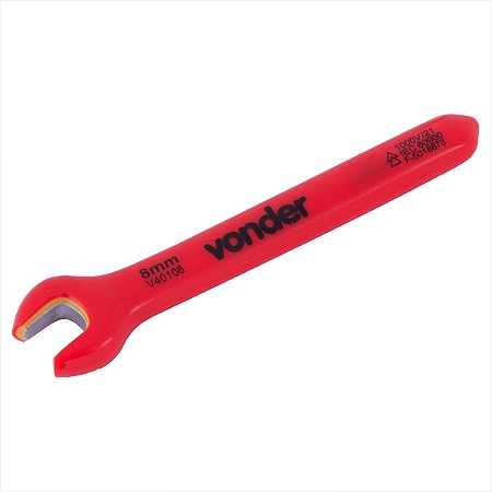 Chave fixa 8,0 mm uma boca isolada IEC60900 - Vonder
