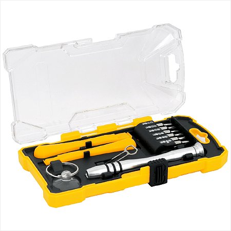 Kit de chaves de precisão com 17 peças - Vonder
