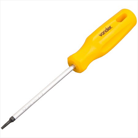 Chave hexalobular T40 com cabo reto - Vonder