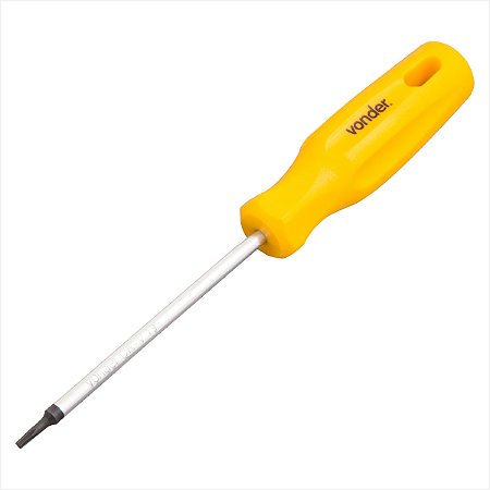 Chave hexalobular T27 com cabo reto - Vonder