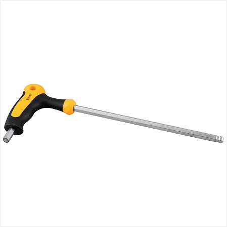 Chave hexagonal (allen) abaulada longa 8,0 mm cabo T - Vonder