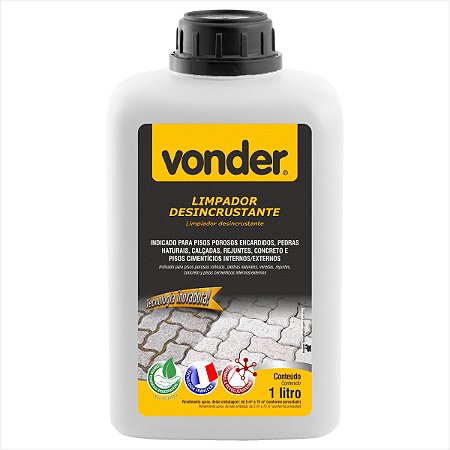 Limpador desincrustante 1 litro - Vonder