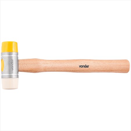 Martelo antirretrocesso 28,0 mm intercambiável nylon/poliuretano Vonder