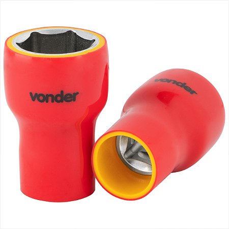 Soquete sextavado isolado encaixe de 1/2" 24,0 mm IEC60900 - Vonder