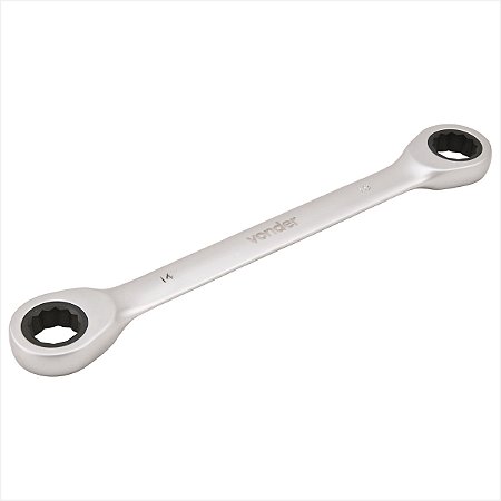 Chave estrela com catraca 14 mm x 15 mm - Vonder