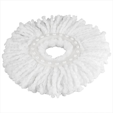 Refil de microfibra para rodo MOP giratório com cesto em aço inox - Vonder