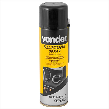 Silicone em spray 200 g/300 ml - Vonder