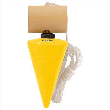 Prumo de centro de metal 400 g - Vonder