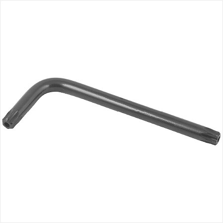 Chave hexalobular tipo L com furo guia T45 com 5 peças - Vonder
