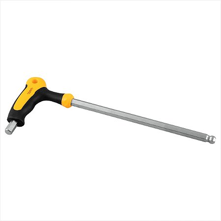 Chave hexagonal (allen) abaulada longa 10,0 mm cabo T - Vonder