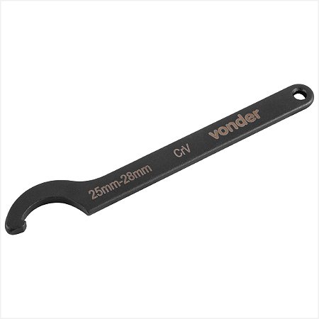 Chave gancho 25,0 mm a 28,0 mm aço cromo vanádio - Vonder